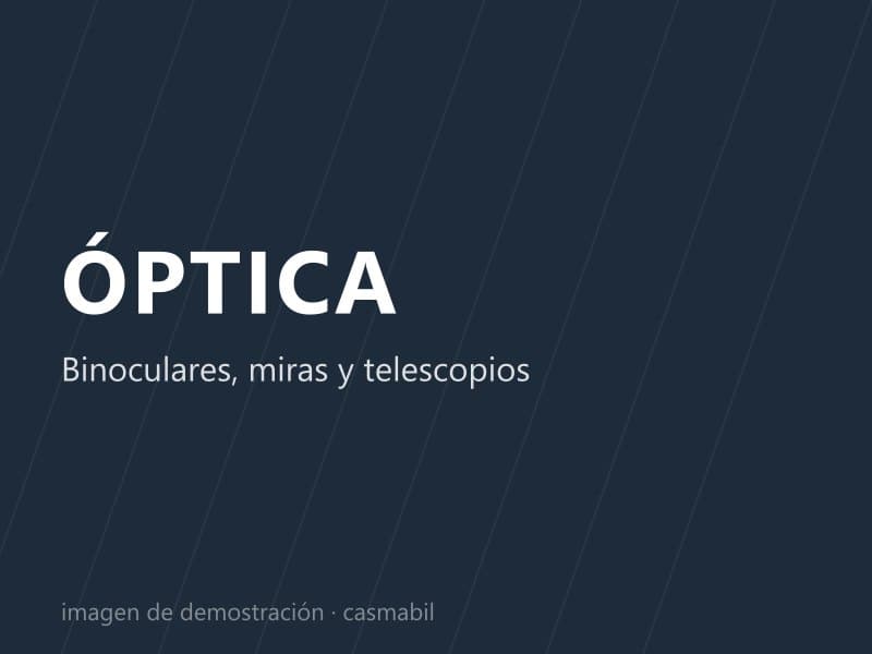 Binoculares, miras y telescopios